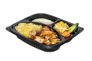 Порция пилешки дюнер с ориз (600г)