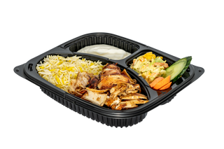 Порция пилешки дюнер с ориз (600г)