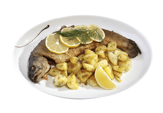 Пъстърва на тиган (280г)