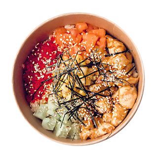 Боул с курицей терияки