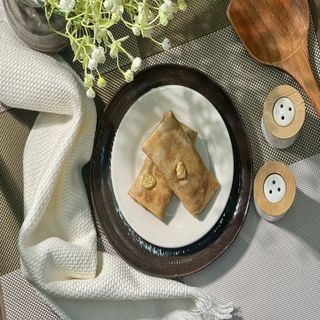 Блинчики с творогом и изюмом