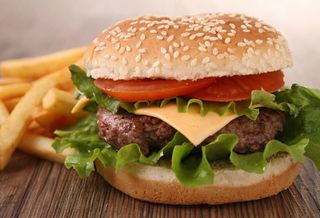 Cheesburger Viande