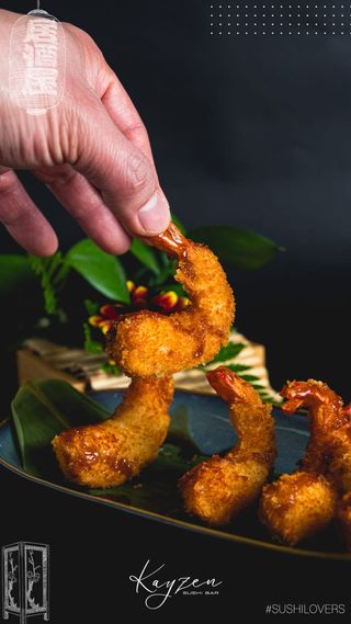 Tempurá com Camarão