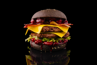 Black Burger Double