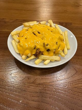 Patatine pulled pork e cheddar