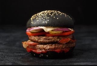 Подвійний Чорний Шефбургер з бараниною (550)