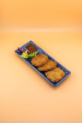 18 Polpette di maiale e gamberi fritti - 3 pezzi