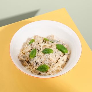 Тальятелле з грибами та трюфельним соусом