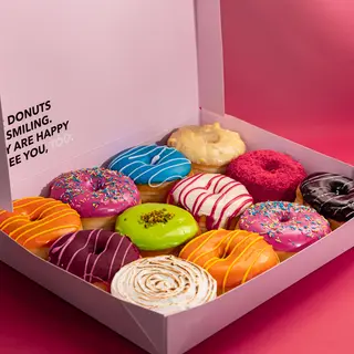 Boite Familiale : 12 Donuts Fruités