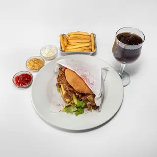 Menu panino kebab