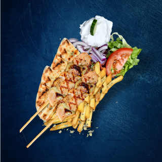 Portie medie souvlaki de porc