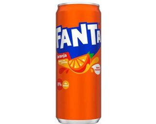 Fanta Laranja Lata 330ML