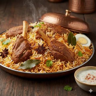Biriyani agnello