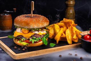 BURGER "HOLY GUACAMOLE"