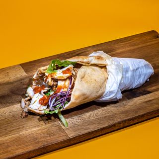 Дюнер голям с добавка месо (1бр)