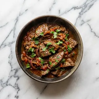Liver And Rice