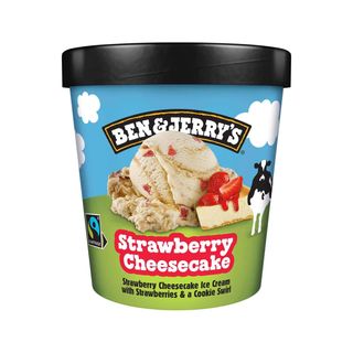 Helados Ben & Jerry's de Strawberry Cheesecake