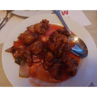 Cerdo con Salsa Picante