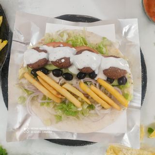 Piada Falafel
