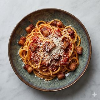 Tonnarelli amatriciana