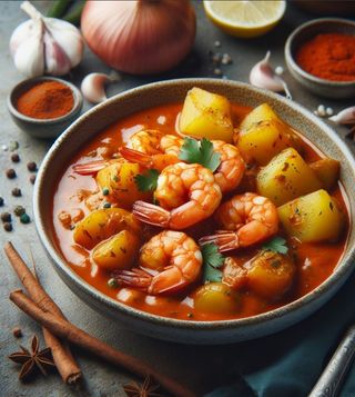 Prawn vindaloo