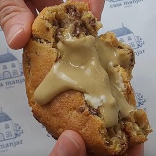 Galleta doble chocolate y pistacho