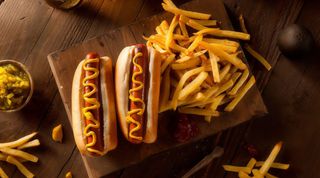 Hot Dog Especial Con Patatas