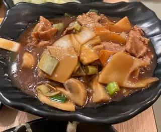 T81. Porco com Cogumelos e Arroz