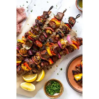 Skewered Beef Tenderloin