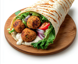Rollo falafel