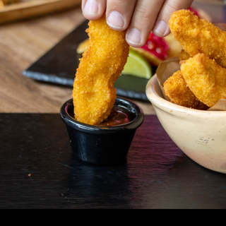 Delicias De Pollo Con Salsa Bbq