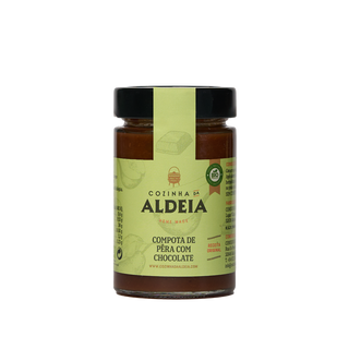 Compota de Pêra com Chocolate 100 % Bio 200GR