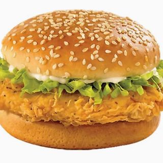 Menú hamburguesa de pollo