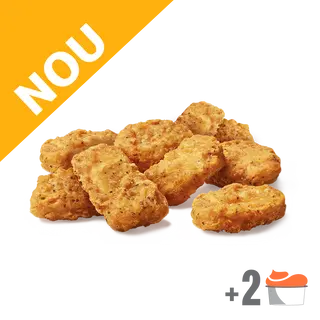 Garlic Pepper Chicken McNuggets® 9buc.*slab picant