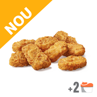 Garlic Pepper Chicken McNuggets® 9buc.*slab picant