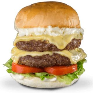 Menú Hamburguesa Solo Carne Doble