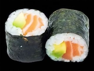 Maki Salmón, Aguacate & Crema de Queso, 8 Unidades