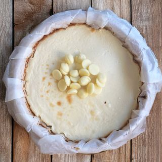 Tarta mini de chocolate blanco (2 personas)