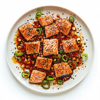 112. Spicy salmon