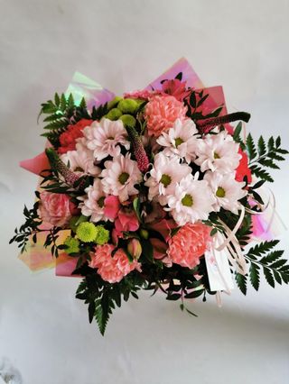 Bukiet kwiatowy "Różowe Lato"