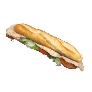 Bocadillo de filete de pollo