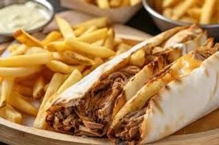 Sandwich Kebab Viande Fondant