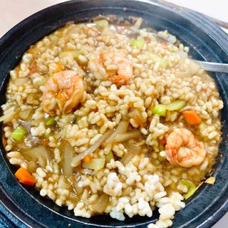 Arroz Ku Bak con gambas