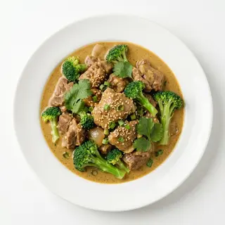 Beef/Mutton With Broccoli Or Mushrooms