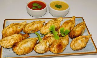 Vegetable fry momo