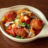 Albóndigas a la Jardinera