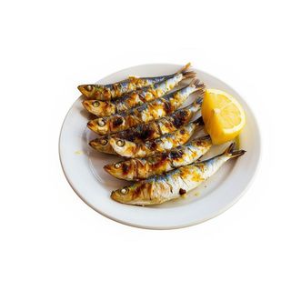 Sardinas Con Papas Arrugadas