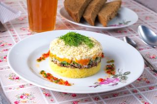 Салат Мимоза