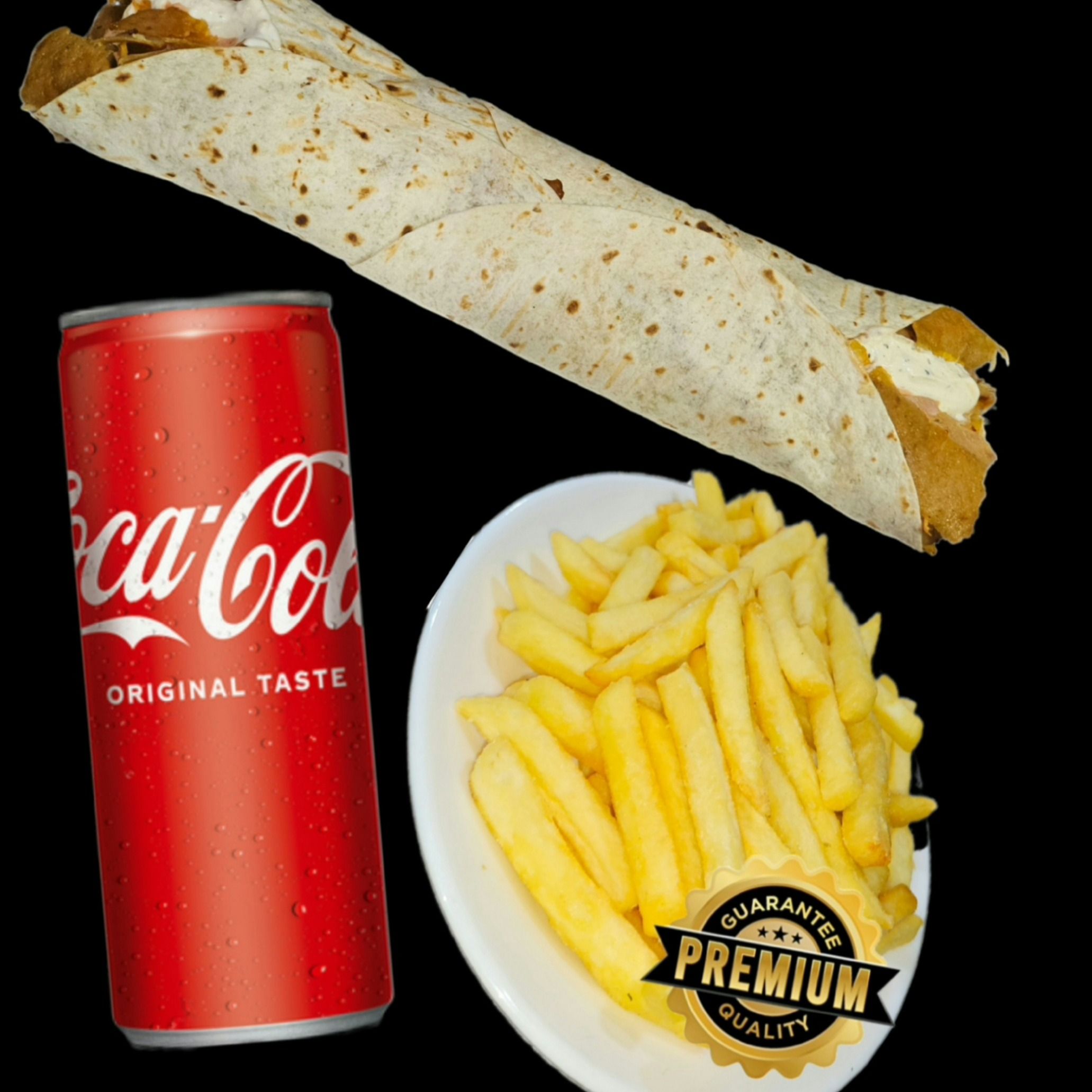 MENU SOLO CARNE DOBLE XXL PAN(TORTA)