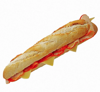 Bocadillo De Lomo Con Queso